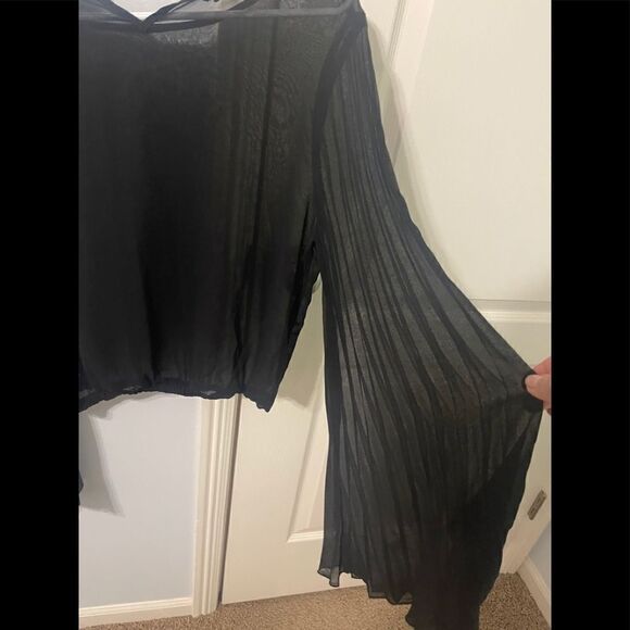 ALTAR’D State black sheer top - Picture 5 of 8